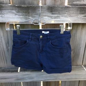 Navy h&m shorts